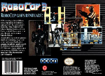 RoboCop 3 (USA) (Arcade) box cover back